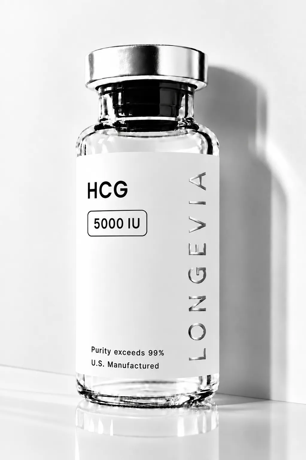 HCG research peptide vial, photo 2 of 2